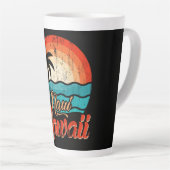 Palmenstrand Hawaii-Strand Milchtasse (Rechte Ecke)