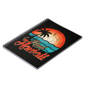 Palmenstrand Hawaii-Strand Notizblock (Linke Seite)