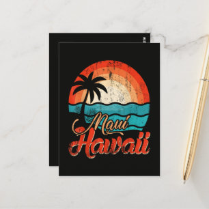 Palmenstrand Hawaii-Strand Postkarte