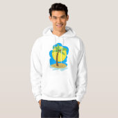 Palmenstrand Hoodie (Vorne ganz)