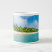 Palmenstrand, Tonga Jumbo-Tasse (Vorderseite)