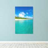 Palmenstrand, Tonga Leinwanddruck (Insitu (Holzboden))