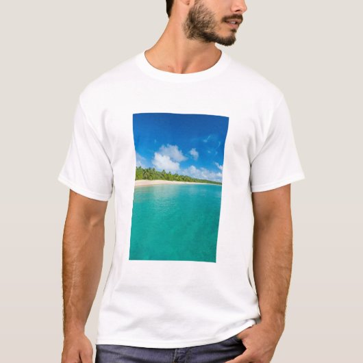 Palmenstrand, Tonga T-Shirt (Vorderseite)