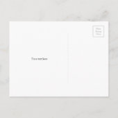 Palmenstrandhochzeit Save the Date Postkarten (Rückseite)