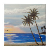 Palmensträucher Fliese (Vorderseite)