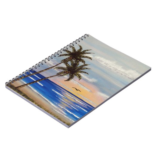 Palmensträucher Notizblock (Linke Seite)