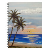 Palmensträucher Notizblock (Vorderseite)