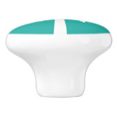 Palmentüre und Kommode Keramikknauf (Seitenansicht)