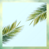 Palmenzweig Fensteraufkleber (Blatt 3)