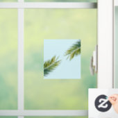 Palmenzweig Fensteraufkleber (Zuhause)