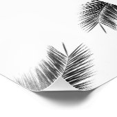 Palmenzweig Fotodruck (Ecke)