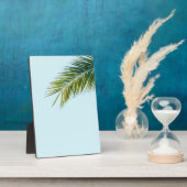 Palmenzweig Fotoplatte (Seite)