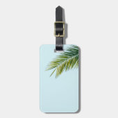 Palmenzweig Gepäckanhänger (Vorderseite vertikal)