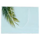 Palmenzweig Große Geschenktüte (Rückseite)