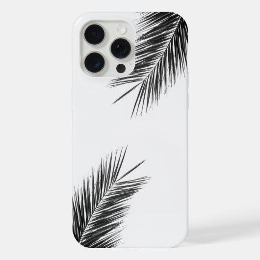 Palmenzweig iPhone Hülle (Rückseite)