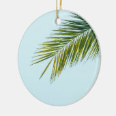 Palmenzweig Keramik Ornament (Links)