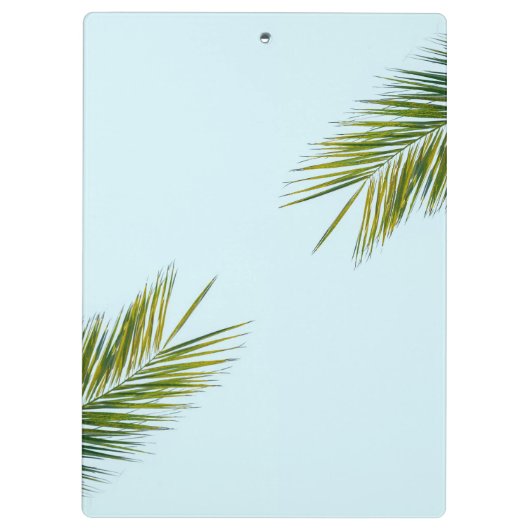 Palmenzweig Klemmbrett (Rückseite)