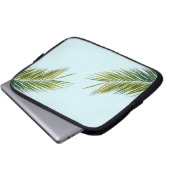 Palmenzweig Laptopschutzhülle (Vorne Knopf)
