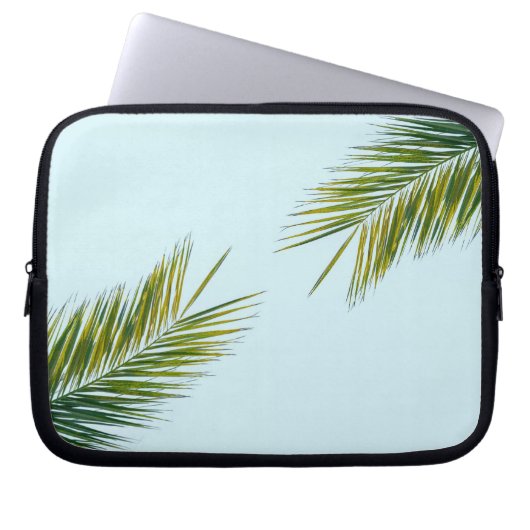 Palmenzweig Laptopschutzhülle (Vorderseite)