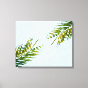 Palmenzweig Leinwanddruck