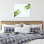 Palmenzweig Leinwanddruck (Insitu (Schlafzimmer))