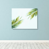 Palmenzweig Leinwanddruck (Insitu (Holzboden))