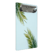 Palmenzweig Mini Klemmbrett (Schrägansicht)