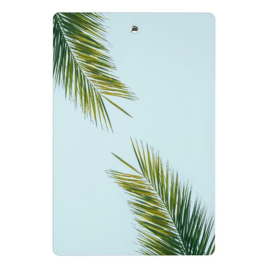 Palmenzweig Mini Klemmbrett (Rückseite)