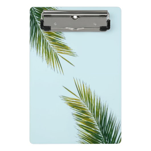 Palmenzweig Mini Klemmbrett (Vorderseite)