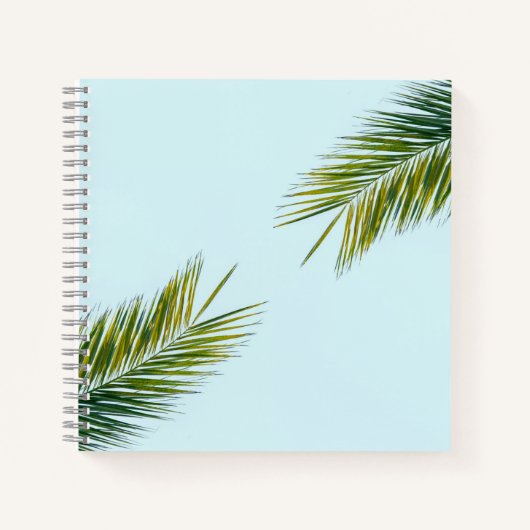 Palmenzweig Notizblock (Vorderseite)