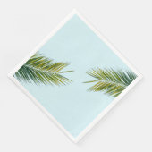 Palmenzweig Serviette (Ecke)