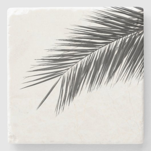 Palmenzweig Steinuntersetzer (Vorderseite)