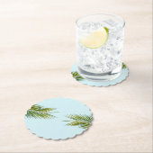 Palmenzweig Untersetzer (Vor Ort)