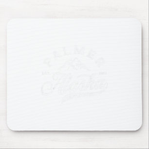Palmer Alaska Ak Vintage Berge Familienurlaub Mousepad