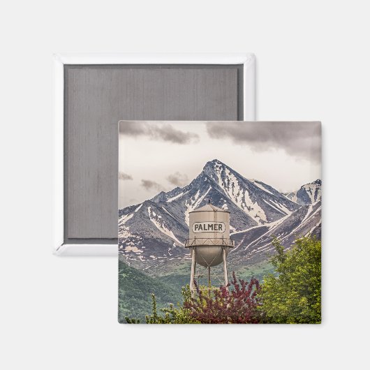 Palmer Alaska Magnet (Vorderseite/Rückseite)