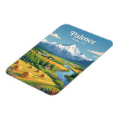 Palmer Alaska Magnet (Linke Seite)