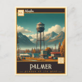 Palmer, Alaska | Vintage Postkarte (Vorderseite)