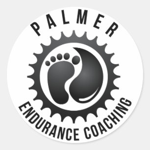 Palmer Endurance Coachend Rundaufkleber Runder Aufkleber
