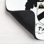 Palmer-Familienwappen Mousepad (Ecke)