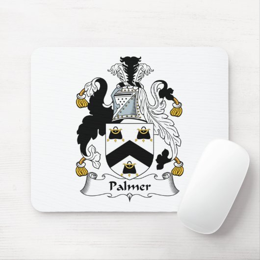 Palmer-Familienwappen Mousepad (Mit Mouse)