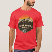 Palmer Hay Flats Alaska Camping Retro Oversifizier T-Shirt