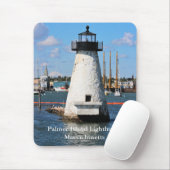 Palmer Island Leuchtturm, Massachusetts Mousepad (Mit Mouse)