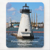 Palmer Island Leuchtturm, Massachusetts Mousepad (Vorne)