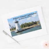 Palmer Island Leuchtturm, Massachusetts Stickers (Umschlag)