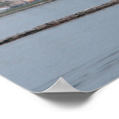 Palmer Island Lighthouse Poster (Ecke)