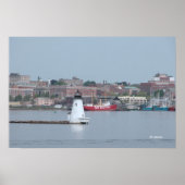 Palmer Island Lighthouse Poster (Vorne)