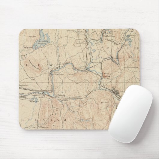 Palmer, Massachusetts Mousepad (Mit Mouse)