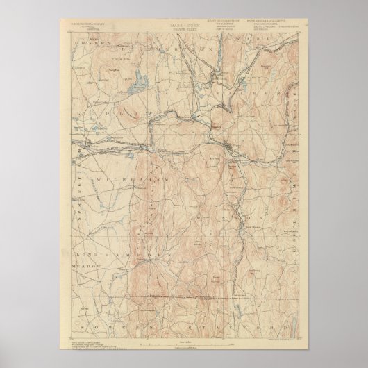 Palmer, Massachusetts Poster (Vorne)