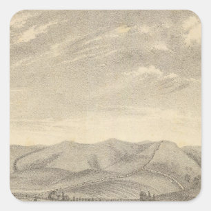 Palmer res, Weinberg Quadratischer Aufkleber