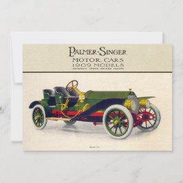 Palmer-Singer Motor Cars, 1909